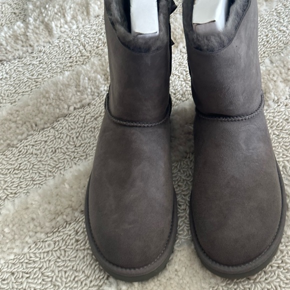 UGG Bailey Bow II Boots - Grey - Picture 7 of 8